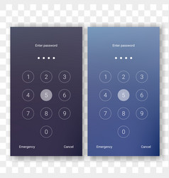 Screen Lock Unlock Numeric Password