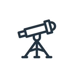 Telescope Icon Editable Stroke