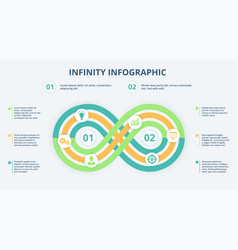 Infinity Infographic Loop Timeline Diagram 2