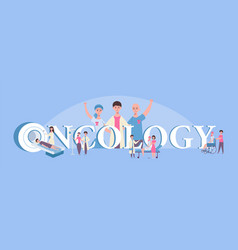 Oncology Flat Text Composition