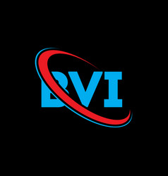 Bvi Logo Letter Letter Logo Design