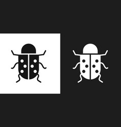 Bug Icon Logo Set