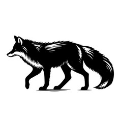 Fox Silhouette Clip Art