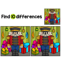 Christmas Nutcracker Find The Differences