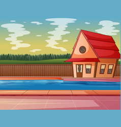 A House With Swimming Pool