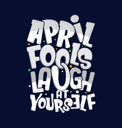 April Fools Day Typography