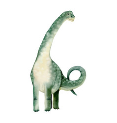 Brachiosaurus Green Dinosaur Of Jurassic Animal