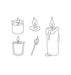 Candles Linear Set