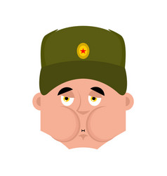 Russian Soldier Sick Nausea Emoji Warrior