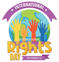 International Human Rights Day Banner Design