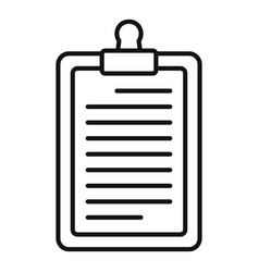 Scenario Clipboard Icon Outline Film