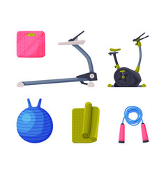 Sport Equipment And Gear For Workout And Training