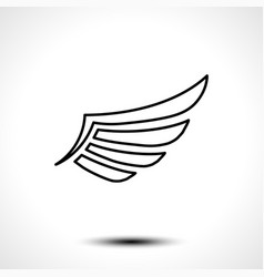 Wing Line Icon