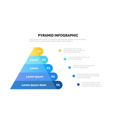 Pyramid Infographic Template For Presentation