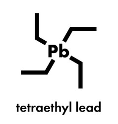 Tetraethyllead Gasoline Octane Booster Molecule