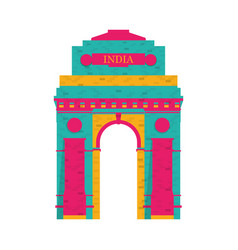 Indian Arch Temple Structure Icon