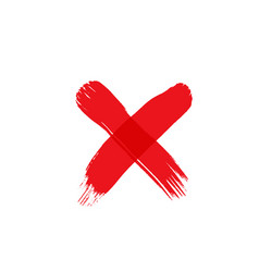 X Mark Brush Icon