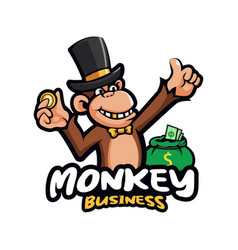 Monkey With Money Bag