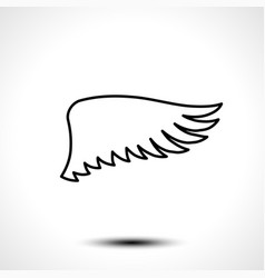 Wing Line Icon