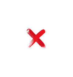 X Mark Brush Icon