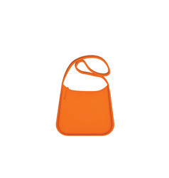 Orange Woman Bag