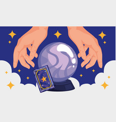 Crystal Ball With Hands