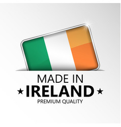 Made In Ireland Graphic And Label