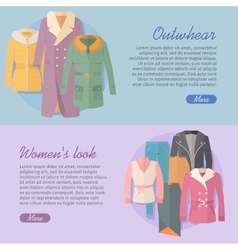 Outerwear Women S Look Web Banner Apparel