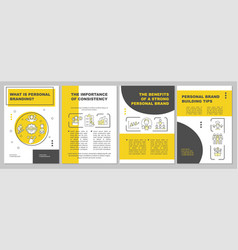 What Is Personal Branding Brochure Template