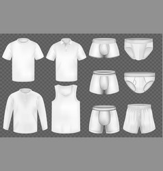 Realistic Men Underwear Set