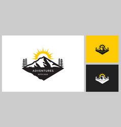 Mountain Logo Design Template