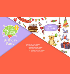 Sketch Birthday Party Concept