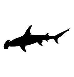 Hammerhead Shark Silhouette