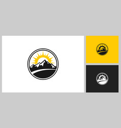 Mountain Logo Design Template