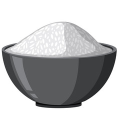 Rice Bowl Isolated