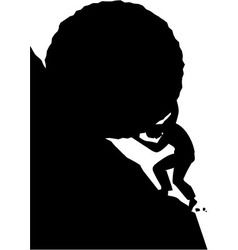 Sisyphus Silhouette