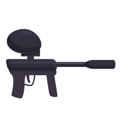 Paintball Rifle Icon Cartoon War Gun Arena