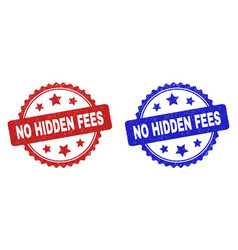 No Hidden Fees Rosette Watermarks With Grunge