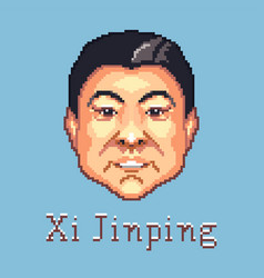 Xi Jinping Pixel Art China