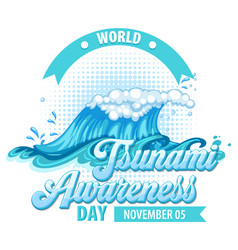 World Tsunami Awareness Day Logo Design