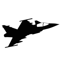 Gripen Fighter Jet Silhouette