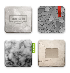 Realistic Stone Texture Design Concept