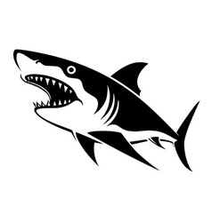 Shark Fish Animal Logo