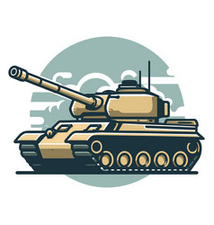 Tank Military 3d Art Design Template