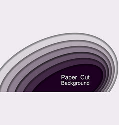 Abstract Paper Cut Background Topography 3d