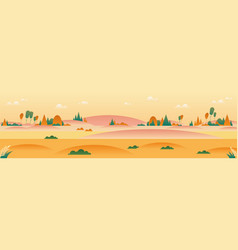 Autumn Landscape Panoramic Background