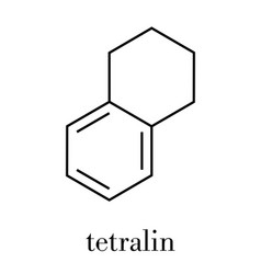 Tetralin Solvent Molecule Skeletal Formula