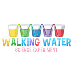 Walking Water Science Experiment