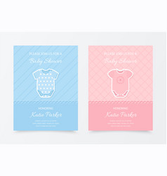 Baby Shower Card Design Birthday Template Invite