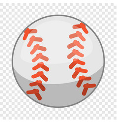 Baseball Ball Icon Cartoon Style